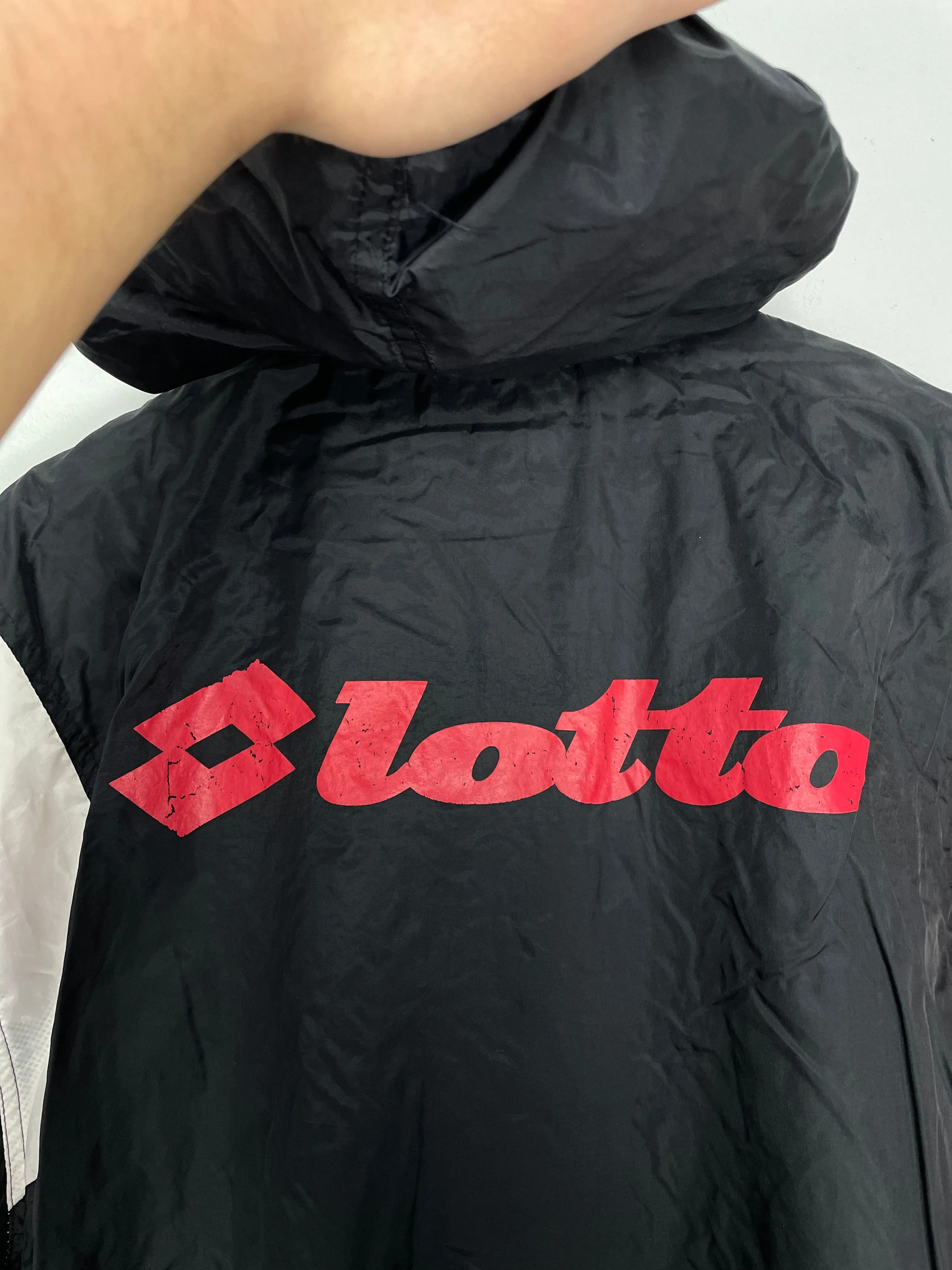 1995/96 AC MILAN TRAINING JACKET (M) LOTTO