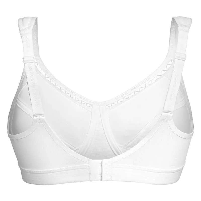 Active Classic Support Sports Bra White - Shock Absorber