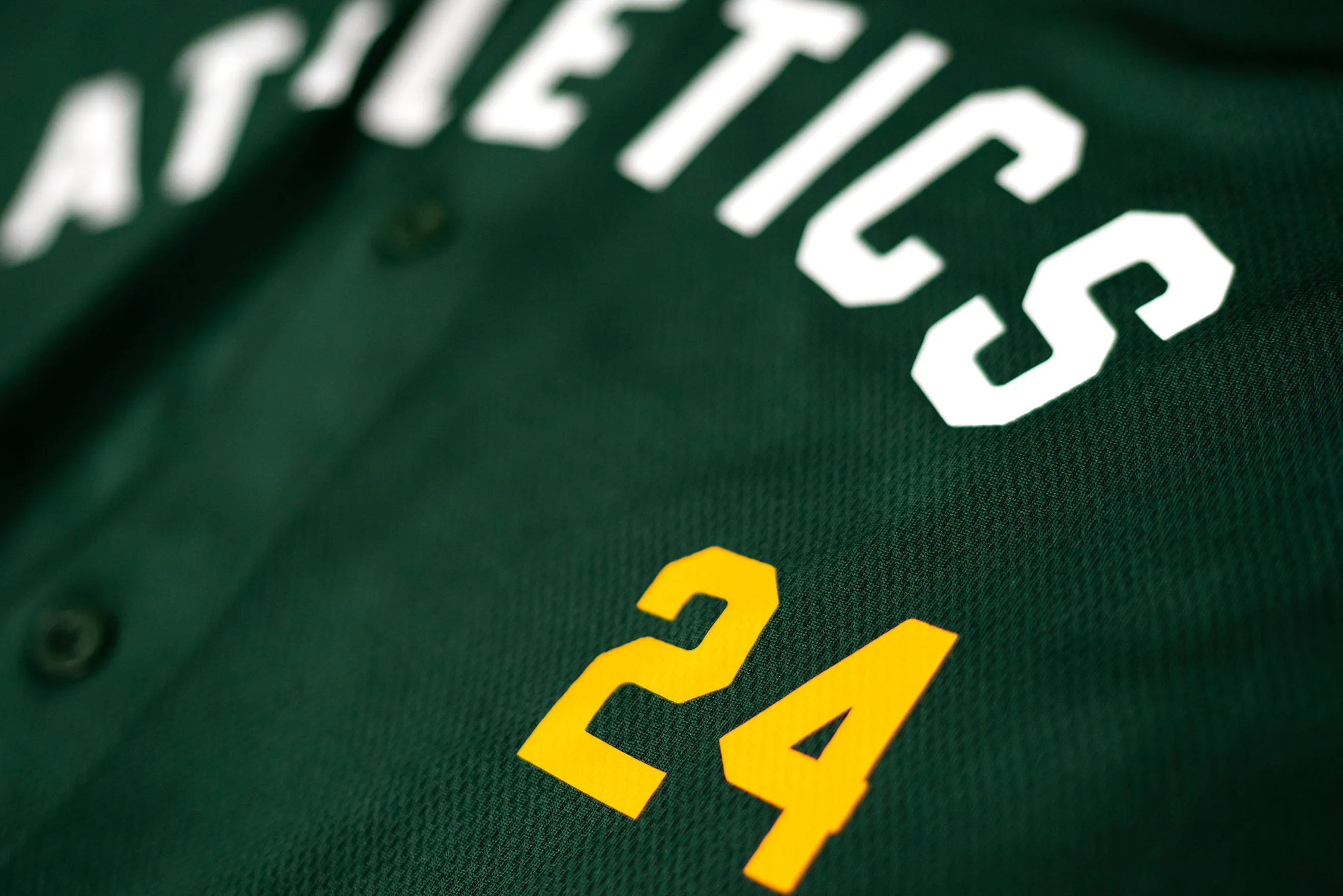 Athletics Baseball Jersey - Green