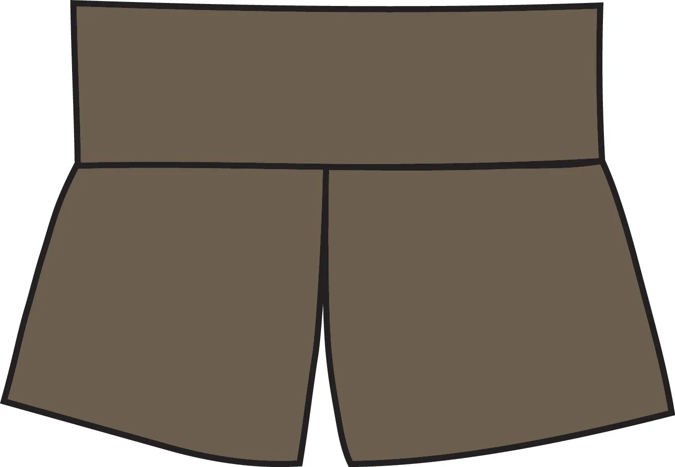 Bamboo Hi Lo Classic Hot Short