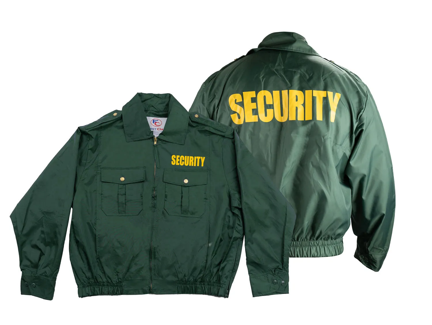 Elite Windbreaker with Security Back Emblem