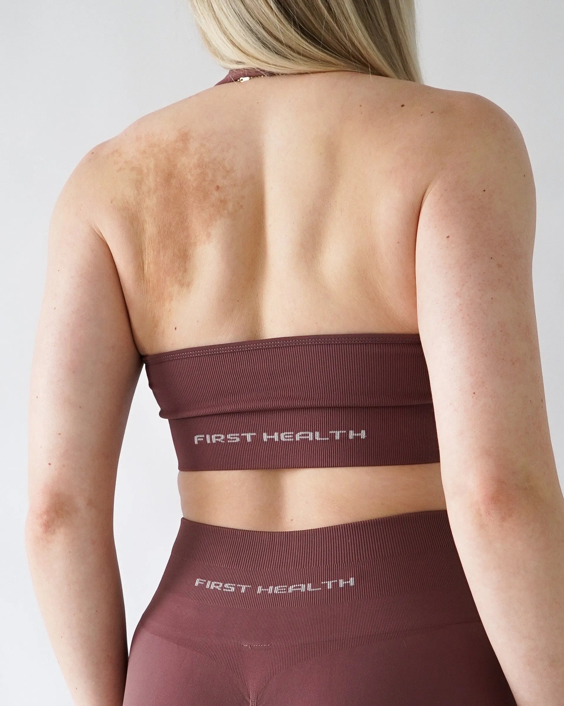 Enhance Halter Top - Dusty Rose