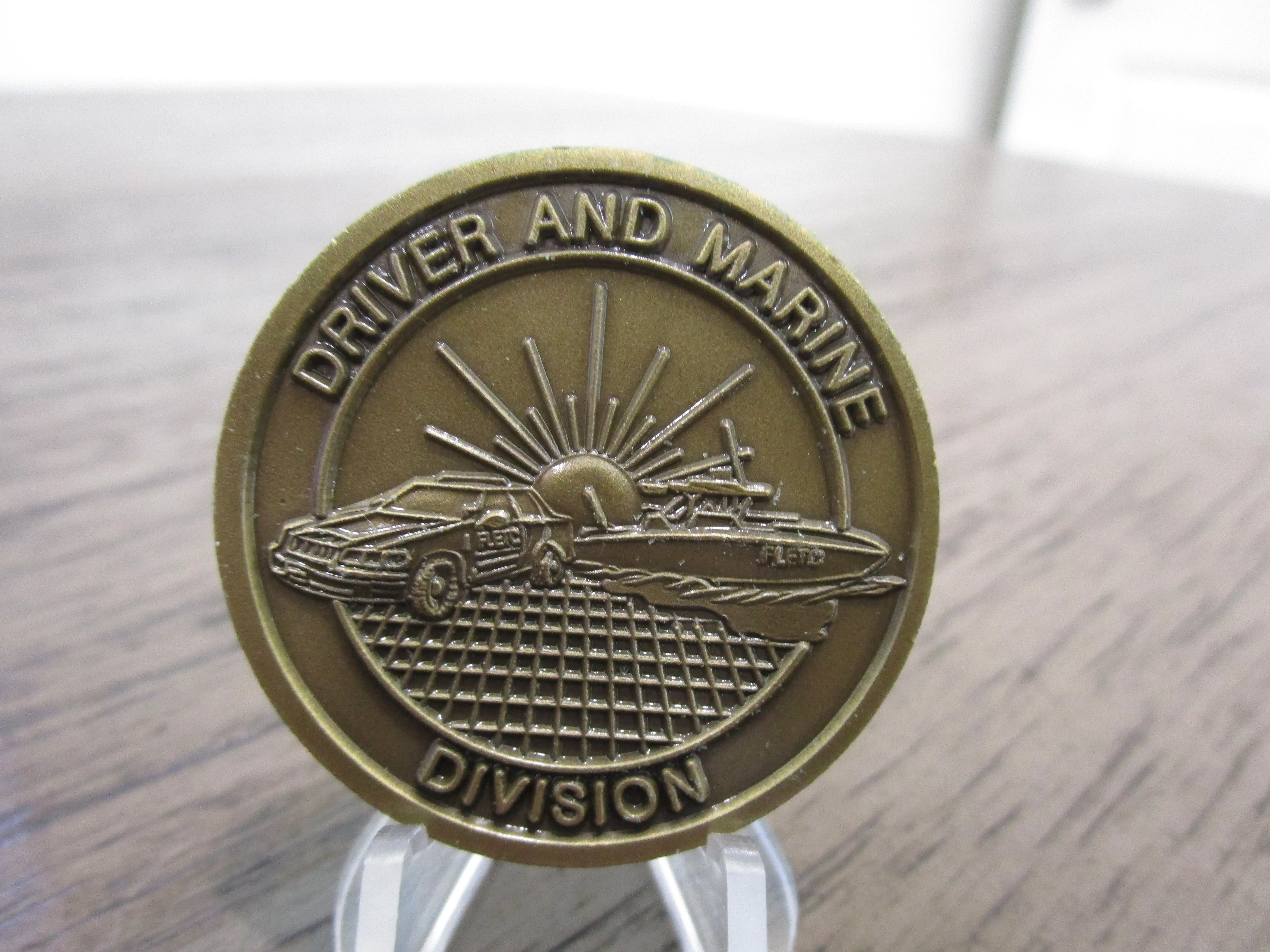 Federal Law Enforcement Training Center * Driver & Marine Division FLETC Challenge Coin