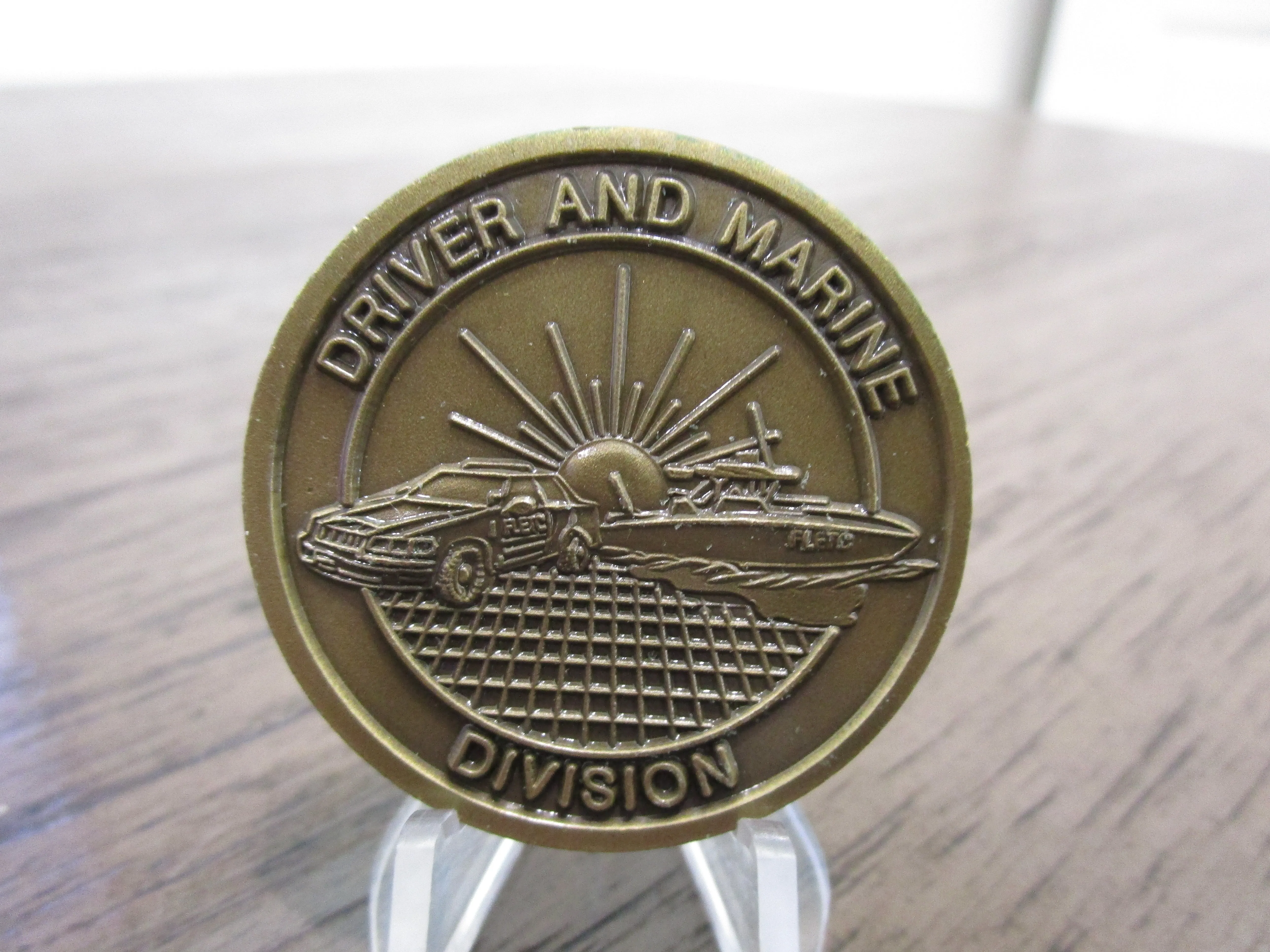 Federal Law Enforcement Training Center * Driver & Marine Division FLETC Challenge Coin