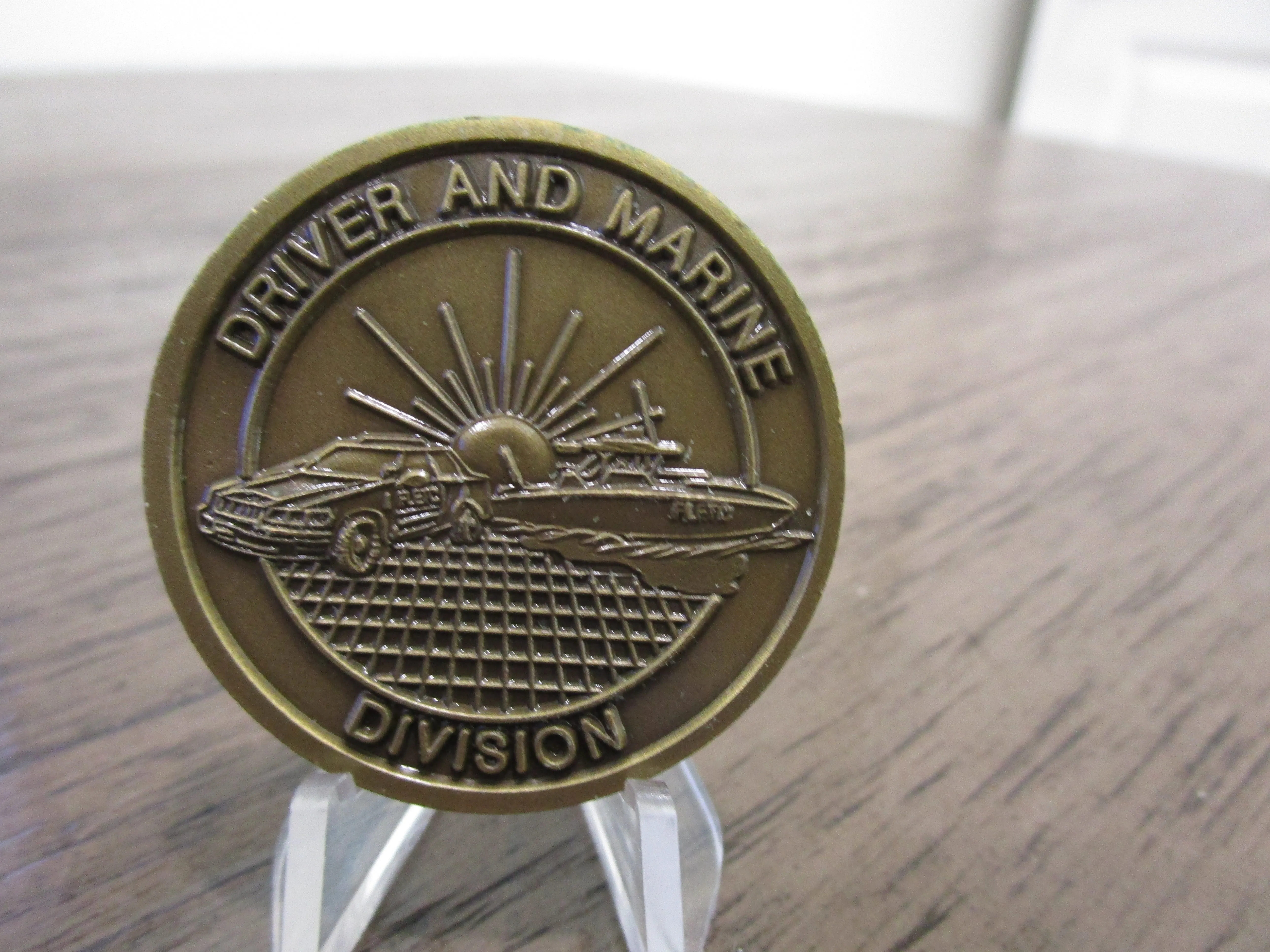 Federal Law Enforcement Training Center * Driver & Marine Division FLETC Challenge Coin