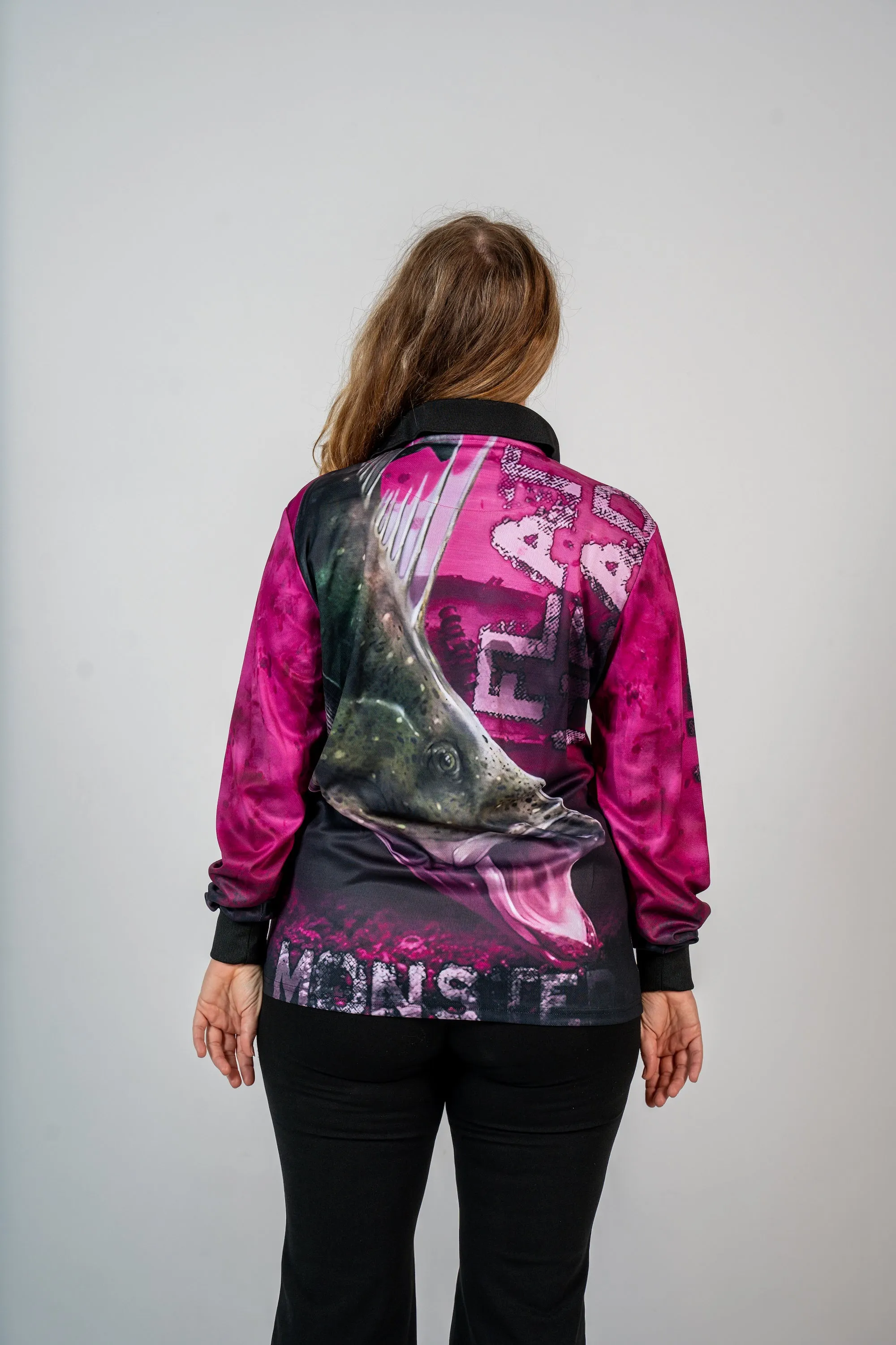 Flathead Pink Fishing Shirt - Quick Dry & UV Rated