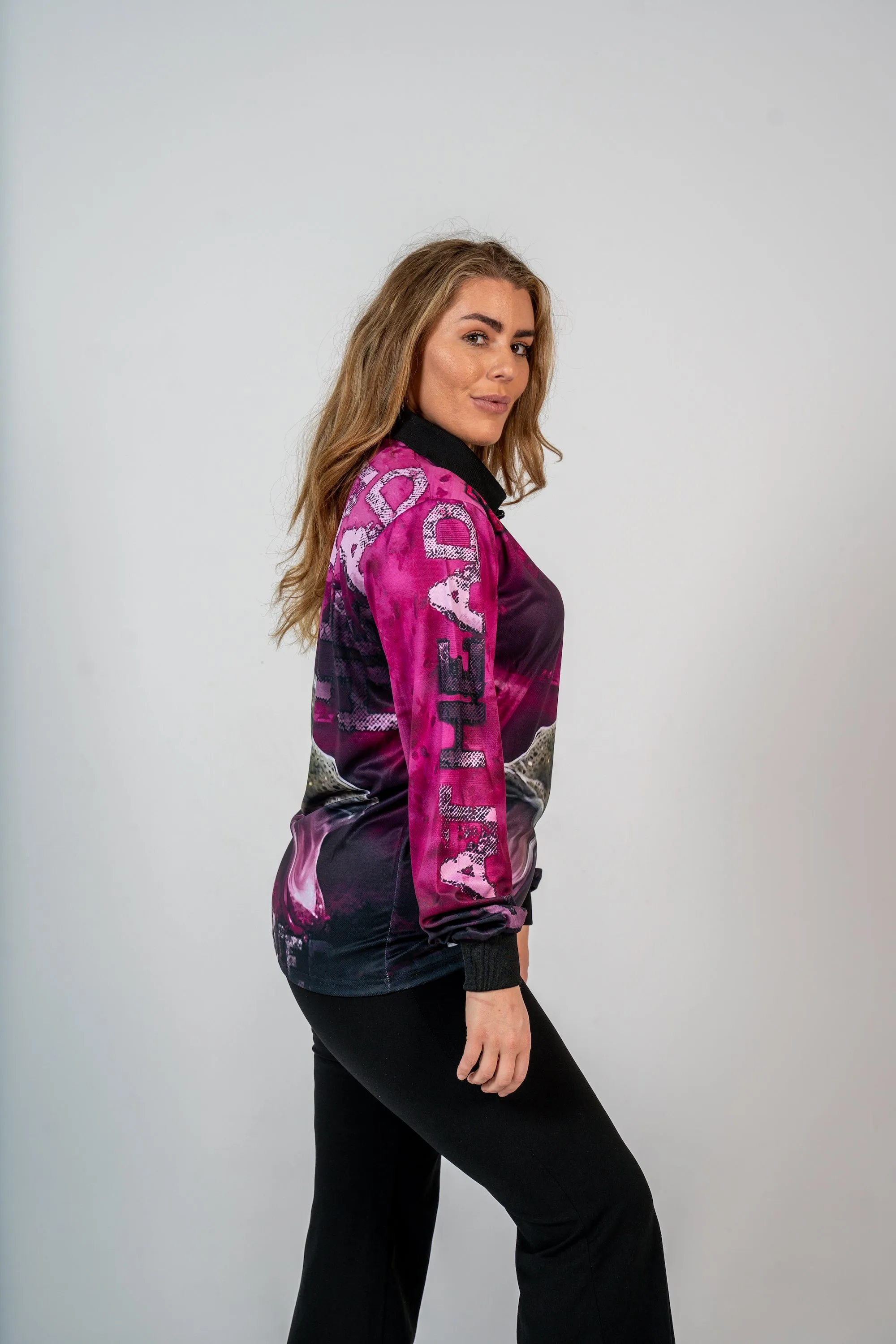Flathead Pink Fishing Shirt - Quick Dry & UV Rated