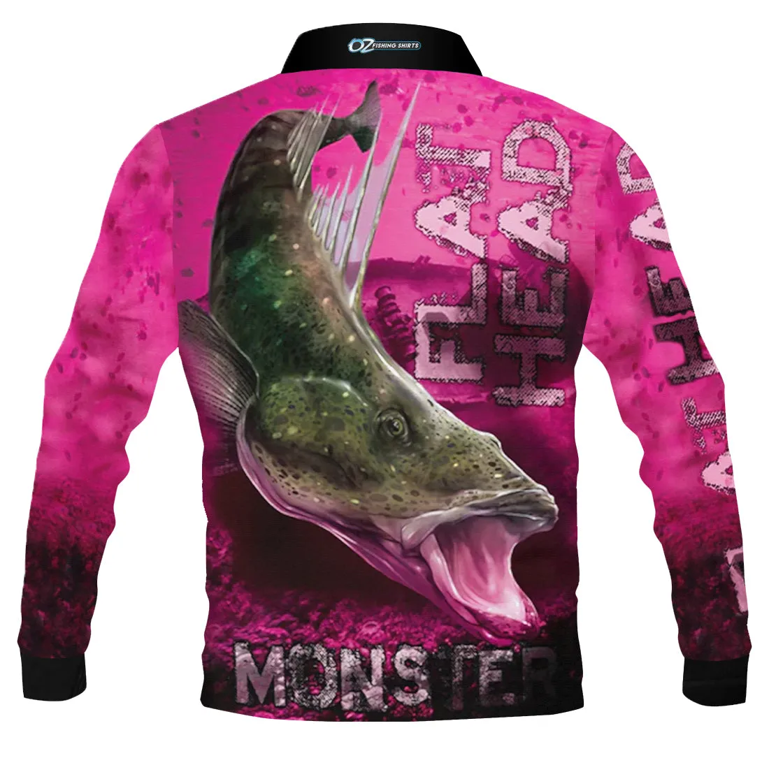 Flathead Pink Fishing Shirt - Quick Dry & UV Rated