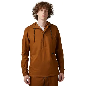 Fox Racing  Mens Survivalist 2.0 Anorak Jacket Repels Water Pullover Nutmeg