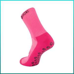 Grip Socks - Pink Crew
