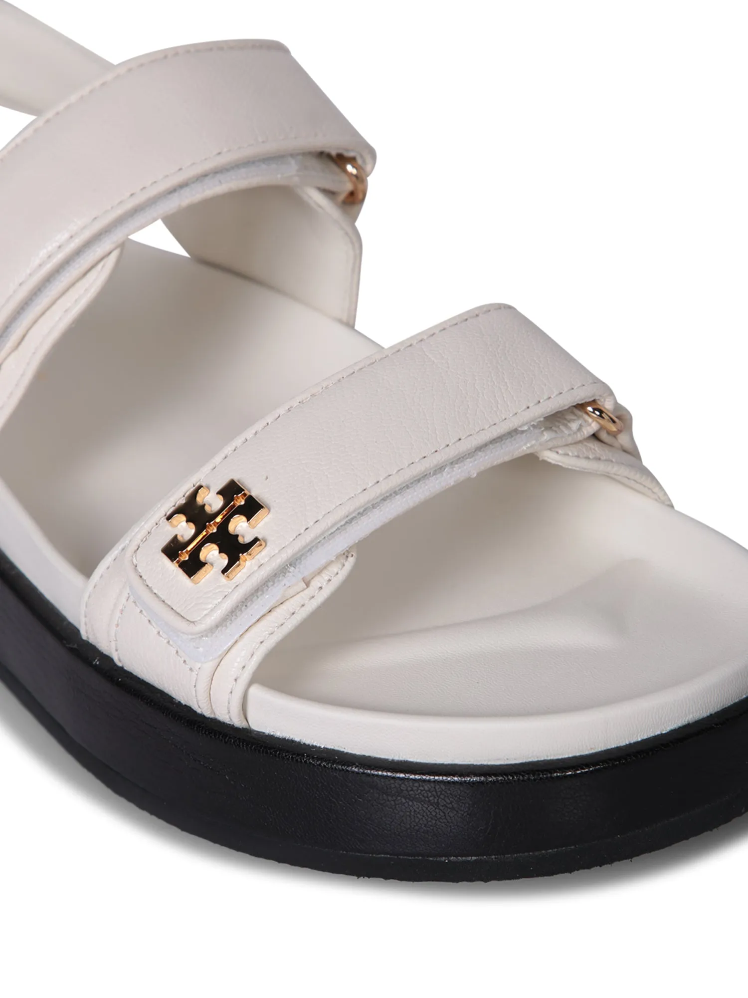 Kira sports ivory sandals