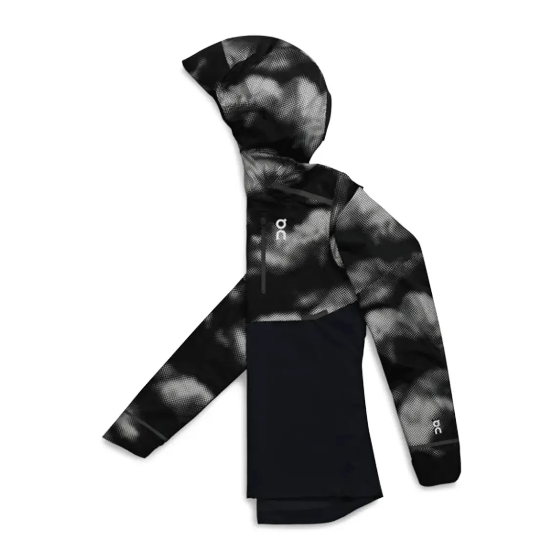 Mens On Running Weather Jacket Lumos - Black