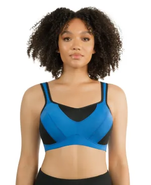 Parfait Dynamic Padded Performance Sports Bra - Nautical Blue