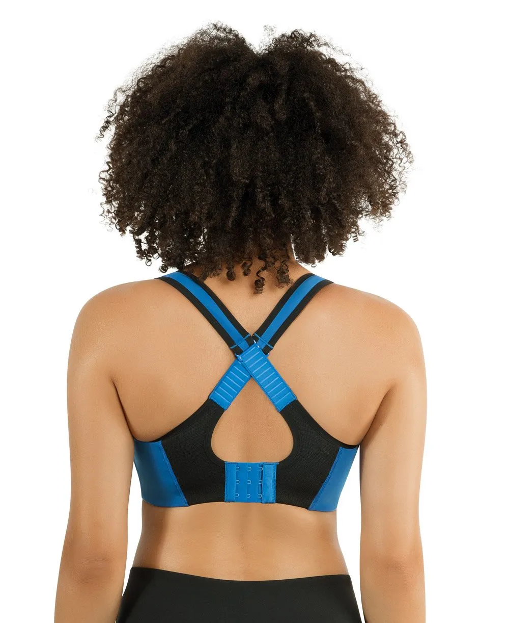Parfait Dynamic Padded Performance Sports Bra - Nautical Blue
