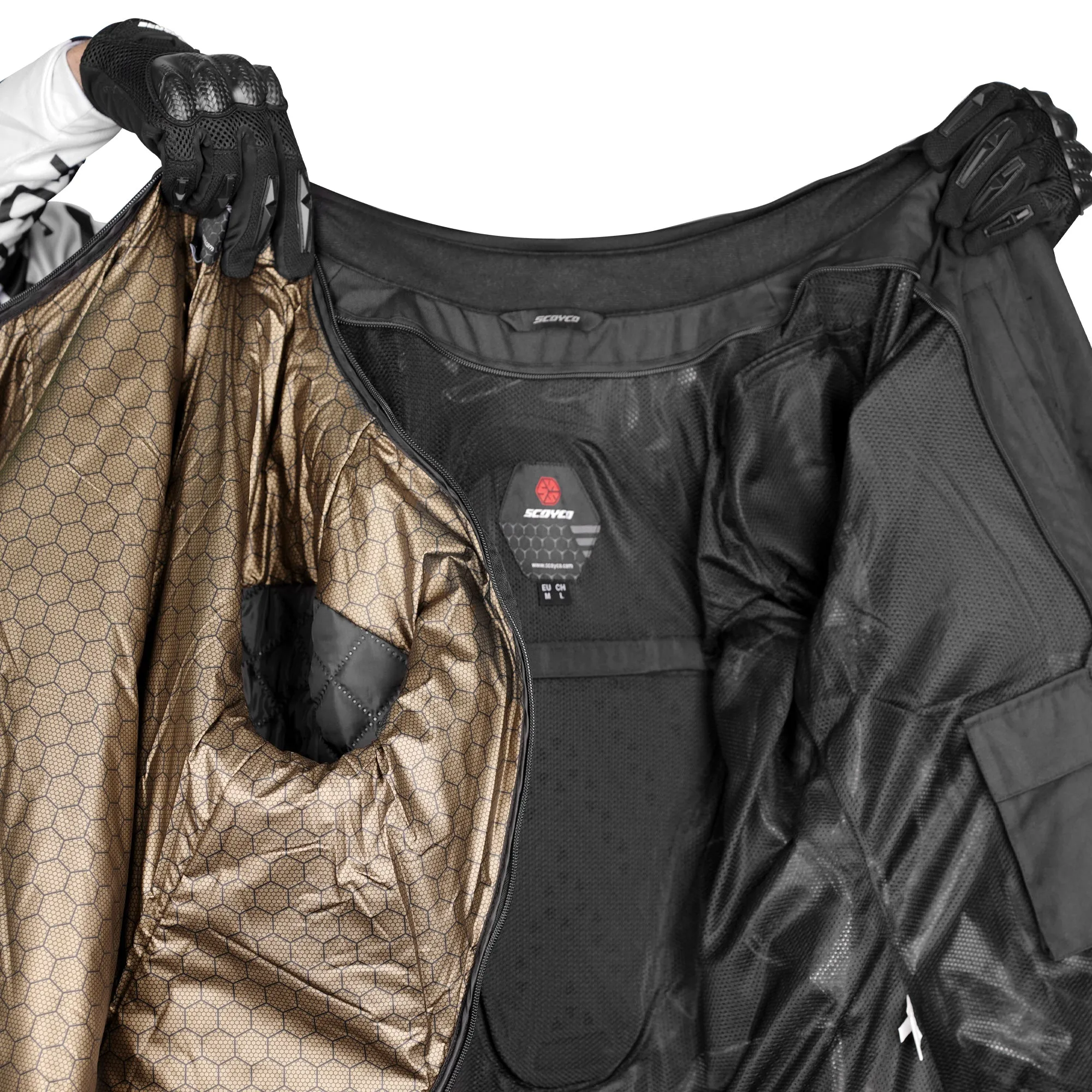 SCOYCO ROCKY-2 Adventure Touring Waterproof Motorcycle Jacket JK190 - 872344