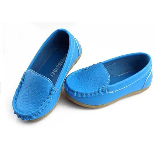 Size 21-30 |  Boys & Girls | Soft Leather Running Shoes