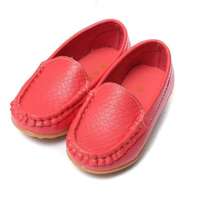 Size 21-30 |  Boys & Girls | Soft Leather Running Shoes