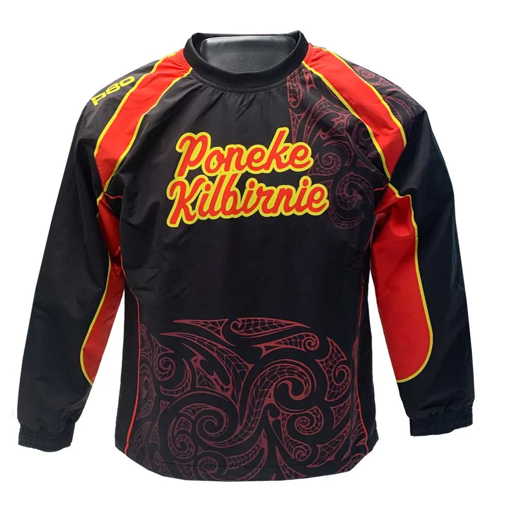 Sublimated Shell Pull Over Training Top