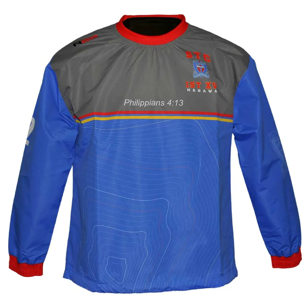 Sublimated Shell Pull Over Training Top
