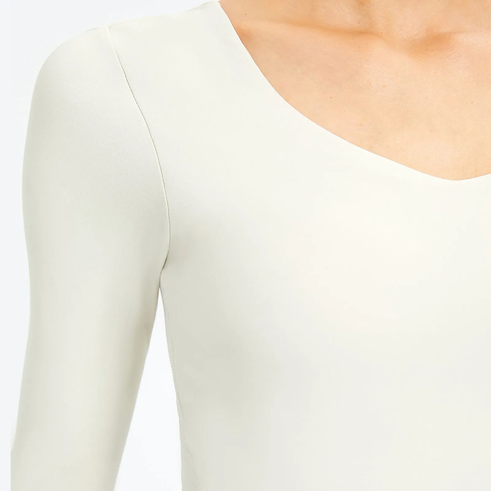 V-Neck Plain Sports Top