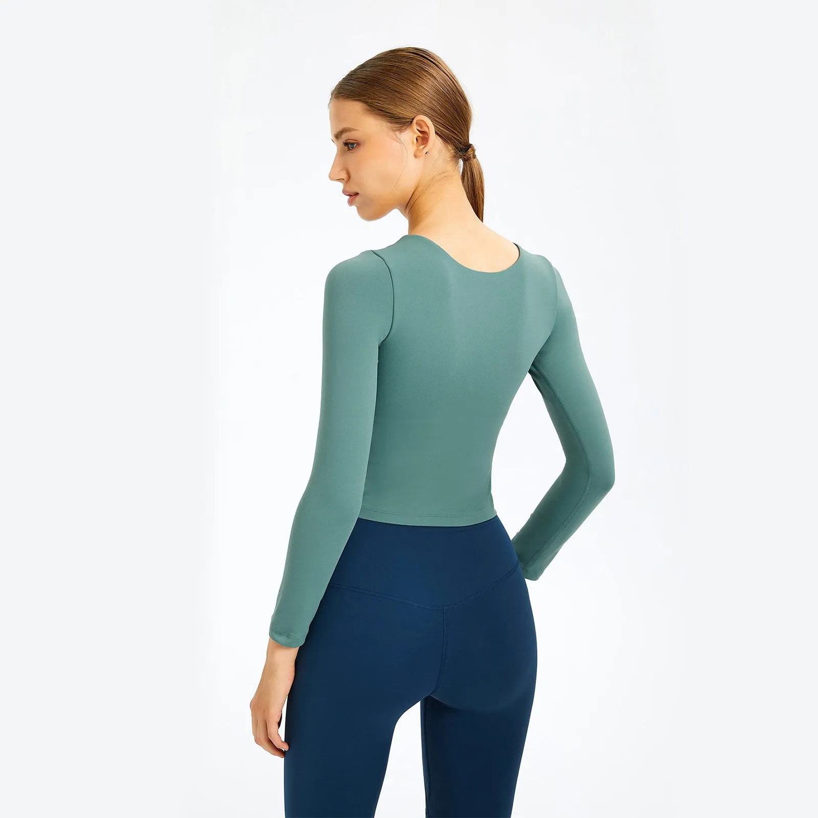 V-Neck Plain Sports Top