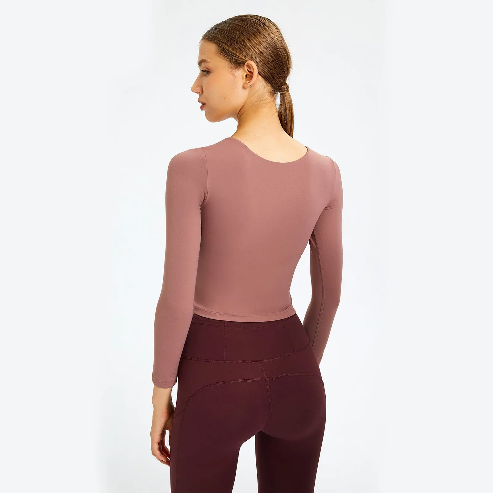 V-Neck Plain Sports Top