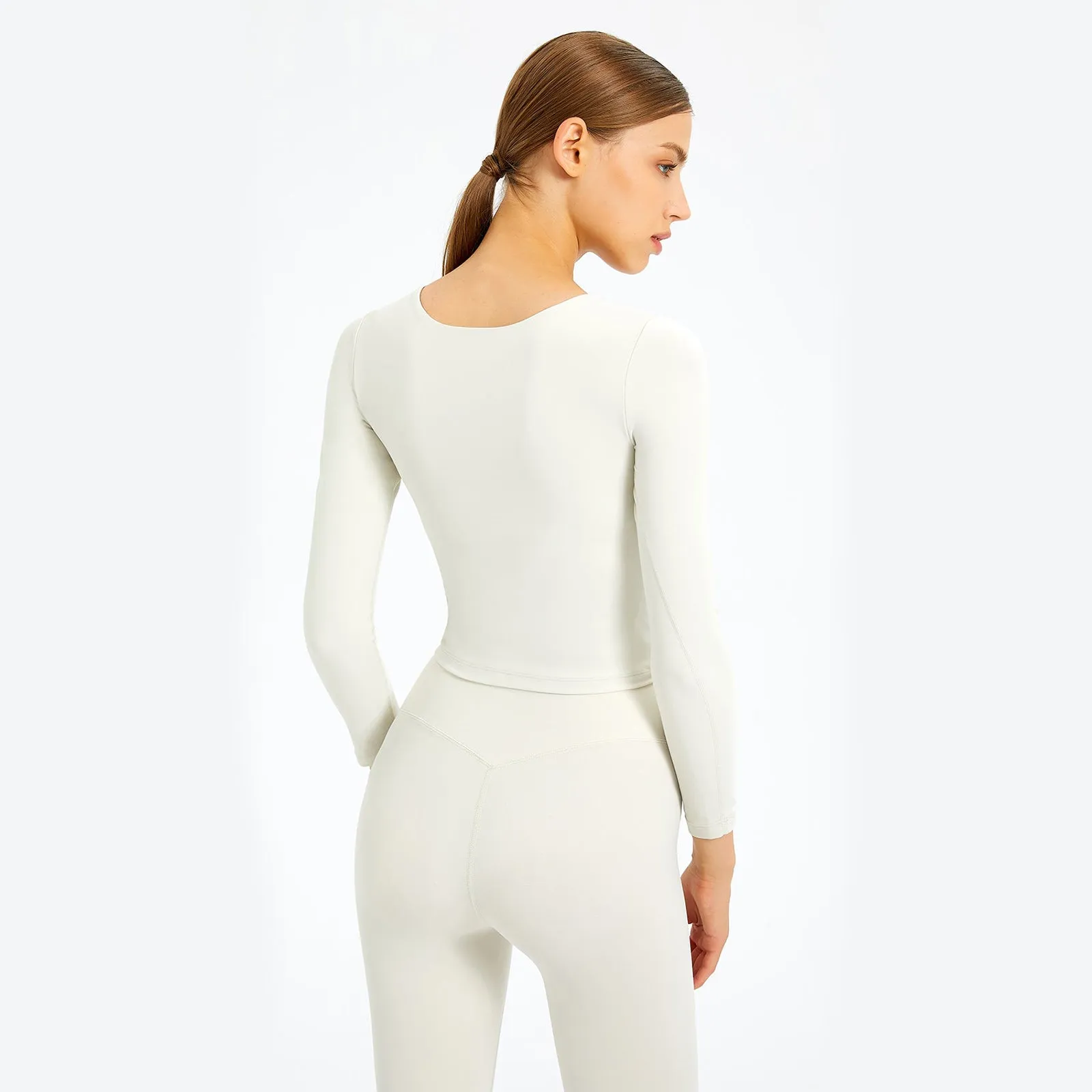 V-Neck Plain Sports Top
