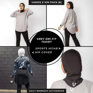 Vim Sportswear (3 piece) Hijabi Bundle Set 6 [WS]