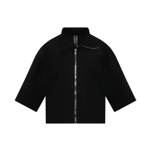 Walrus Windbreaker Jacket in Black