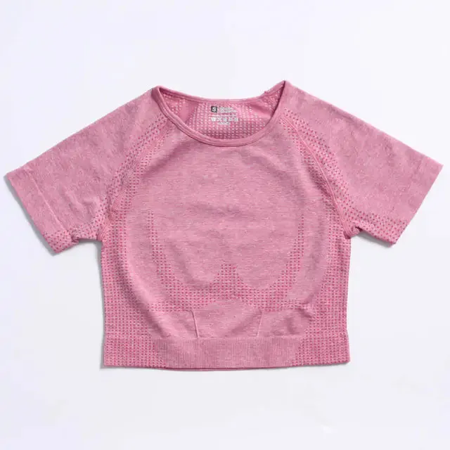 Women Seamless Yoga T-Shirt