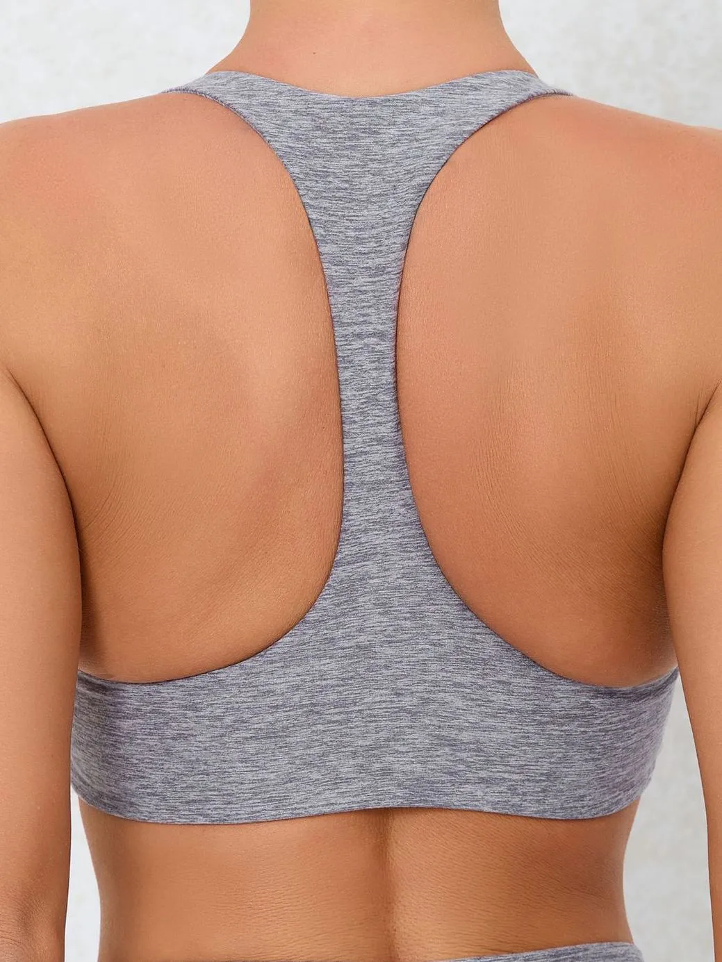 ZASUWA Female Backless Drawstring Quick Dry Sports Bras